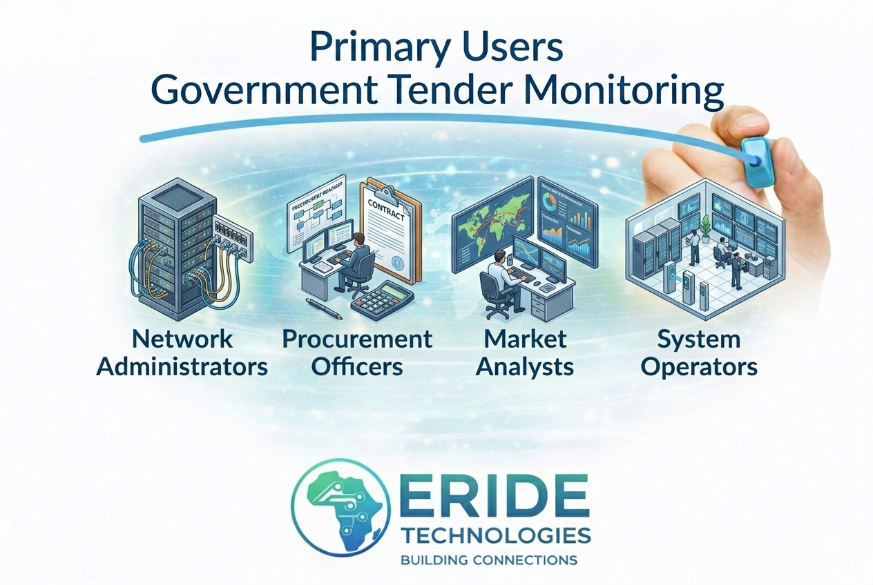 Primary Users of Tender Monitoring